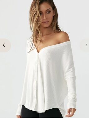 Joah Brown RELAXED V-NECK CARDIGAN